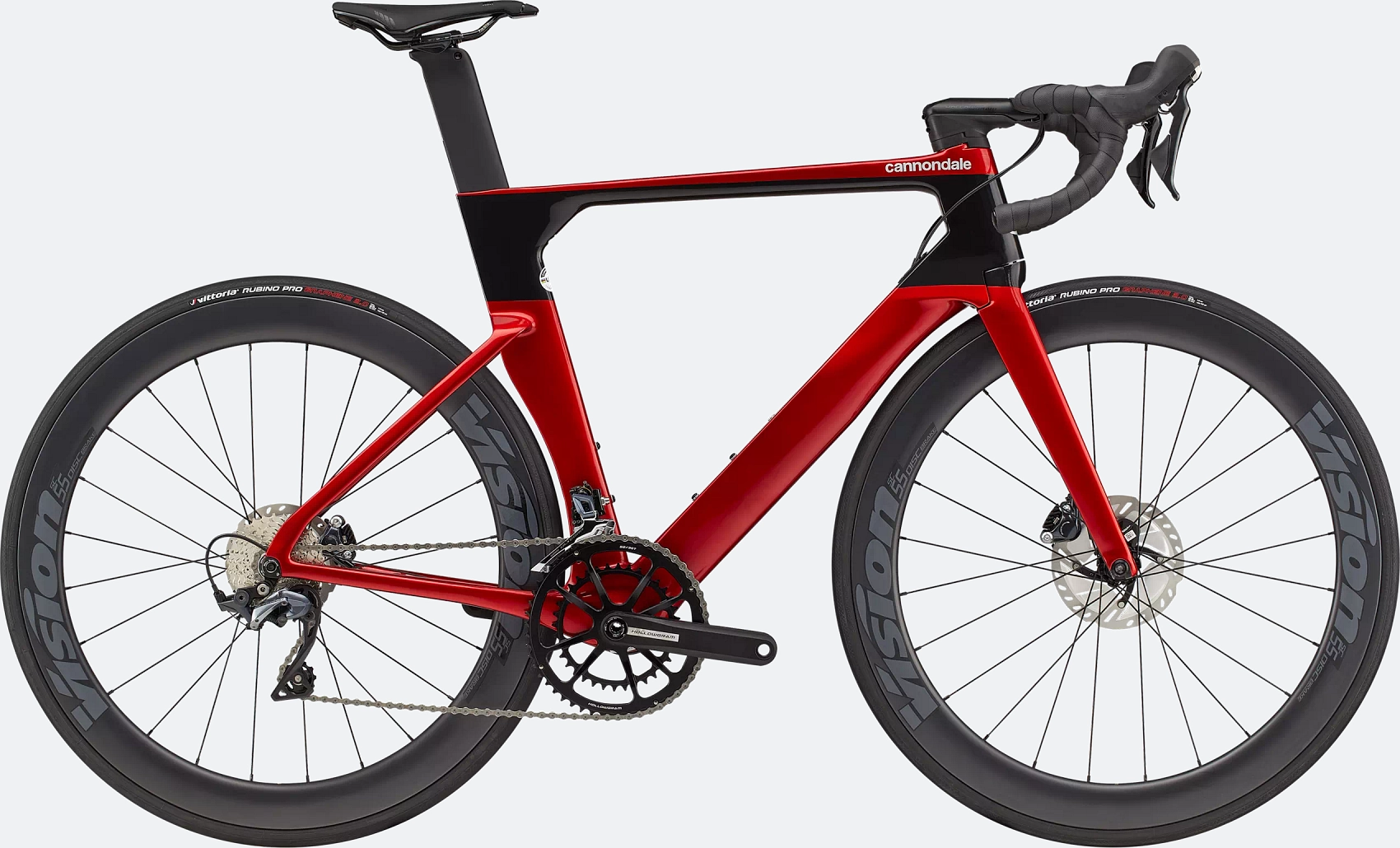 Cannondale SystemSix Carbon Ultegra 2024 - Shimano Ultegra 11sp - Vision SC55 - 068 / 54 / Candy Red
