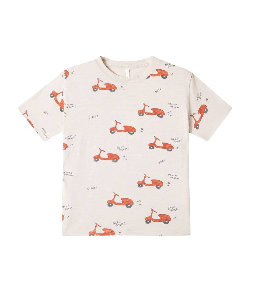 Rylee + Cru Camiseta de algodón estampada - multicolor - Y 8/9