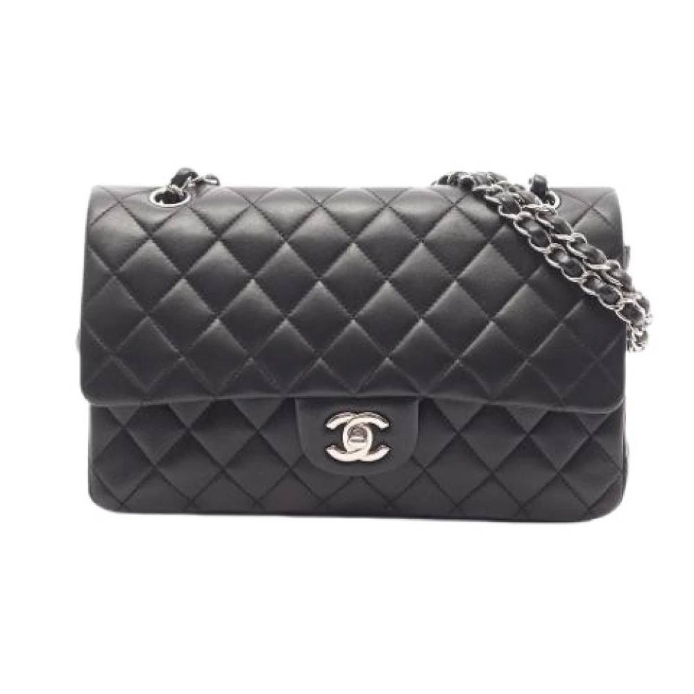 Chanel Vintage Pre-owned Vintage Skuldertaske - Vintage - Dame - Sort - ONE SIZE - Uld