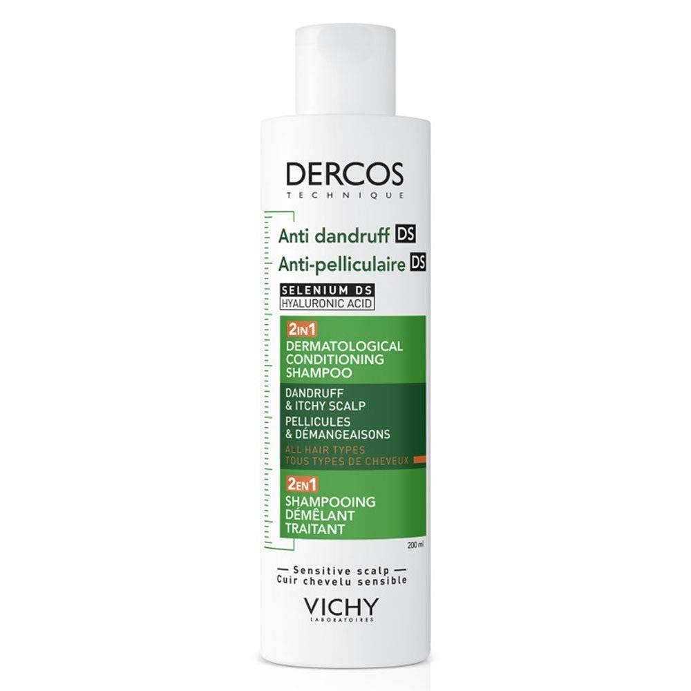 Vichy Dercos Shampoo condizionante dermatologico antiforfora 2 in 1 200 ml