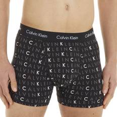 Calvin Klein 9-pack Cotton Stretch Trunks - Black pattern - Medium * Kampanj *