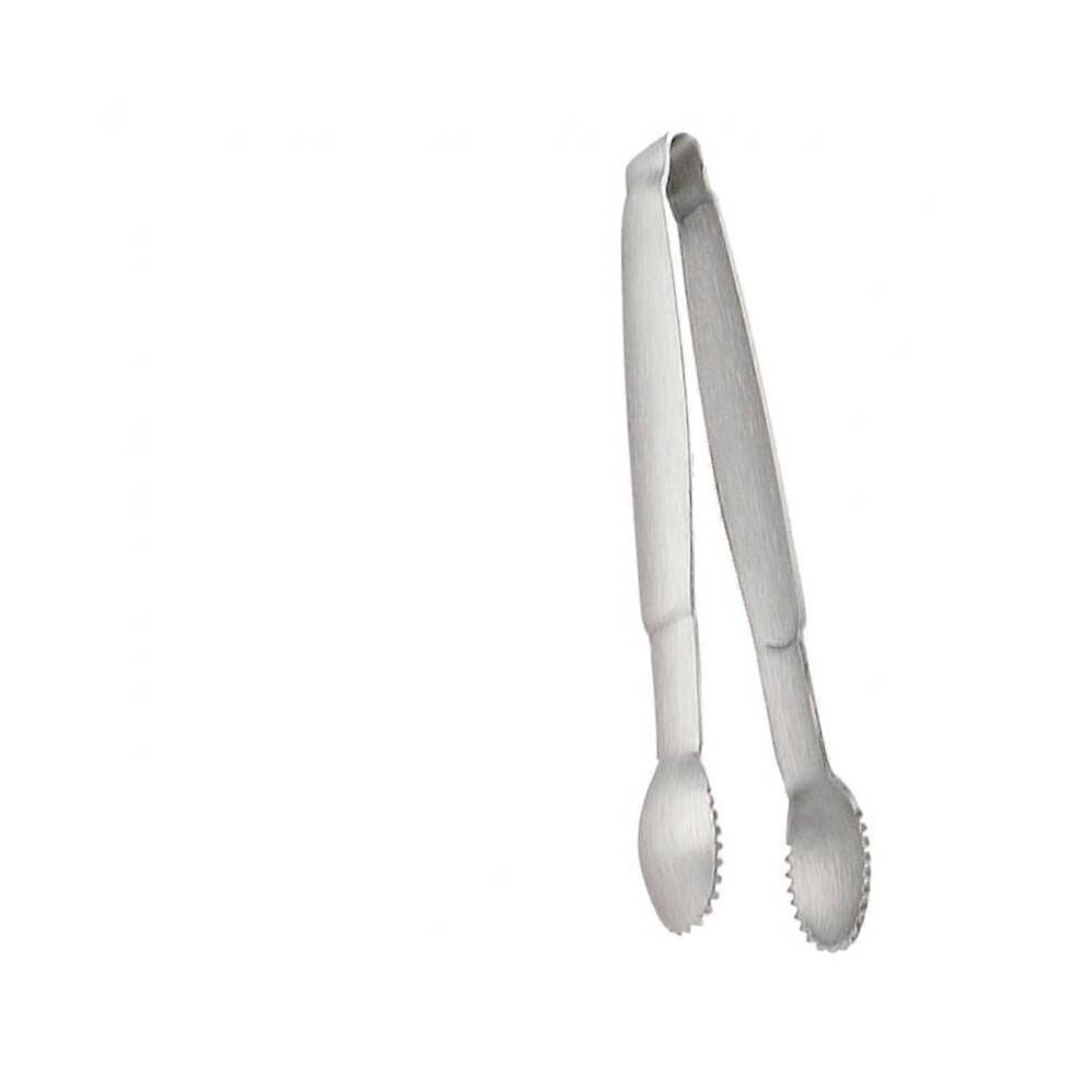 Mini Serving Tongs Set - Silver Appetizer and Pastry Tongs 3-Piece Set