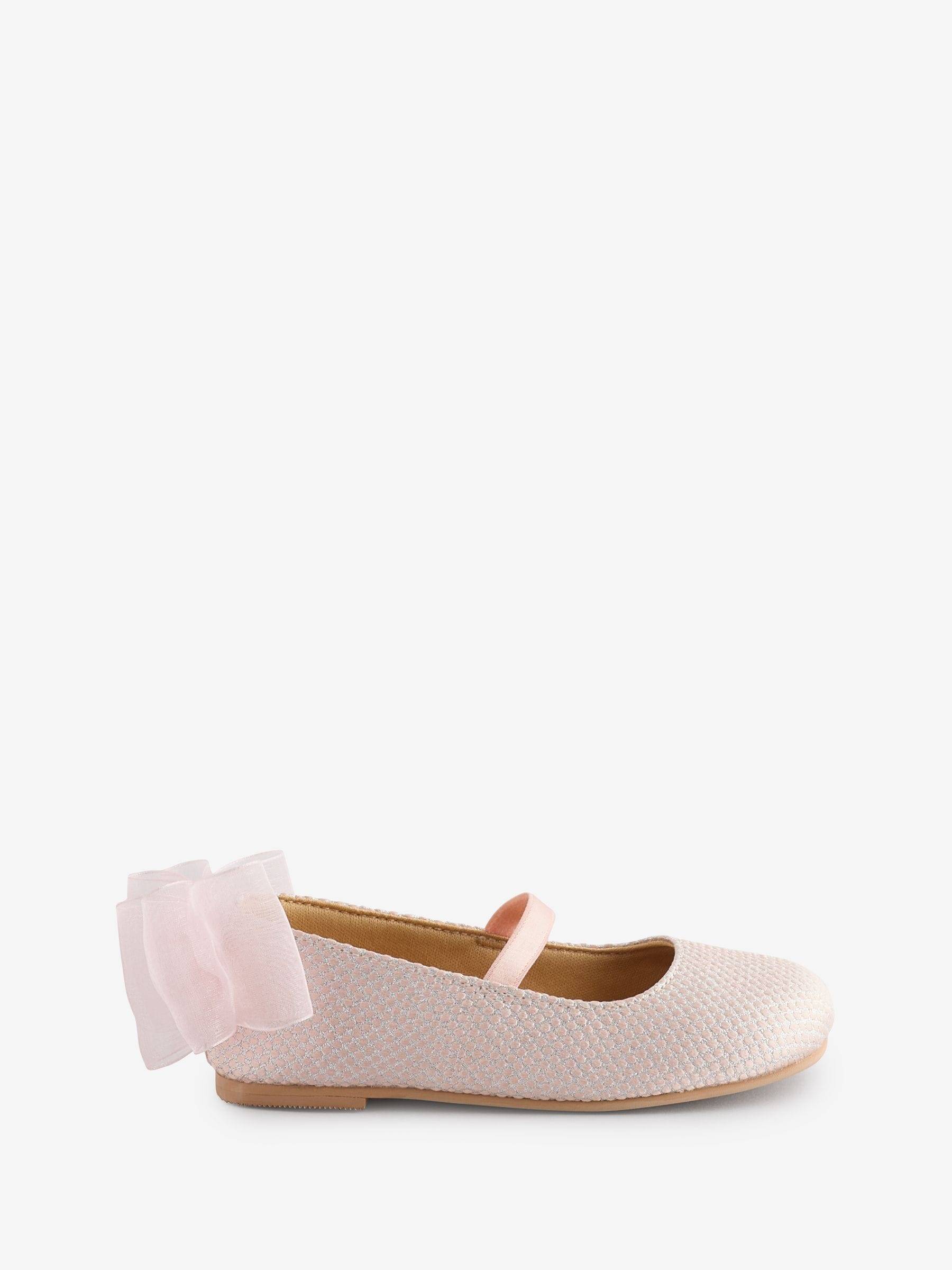 Angel & Rocket Angel & Rocket Pink Mary Jane Bow Shoes - EU 29 (UK 11)