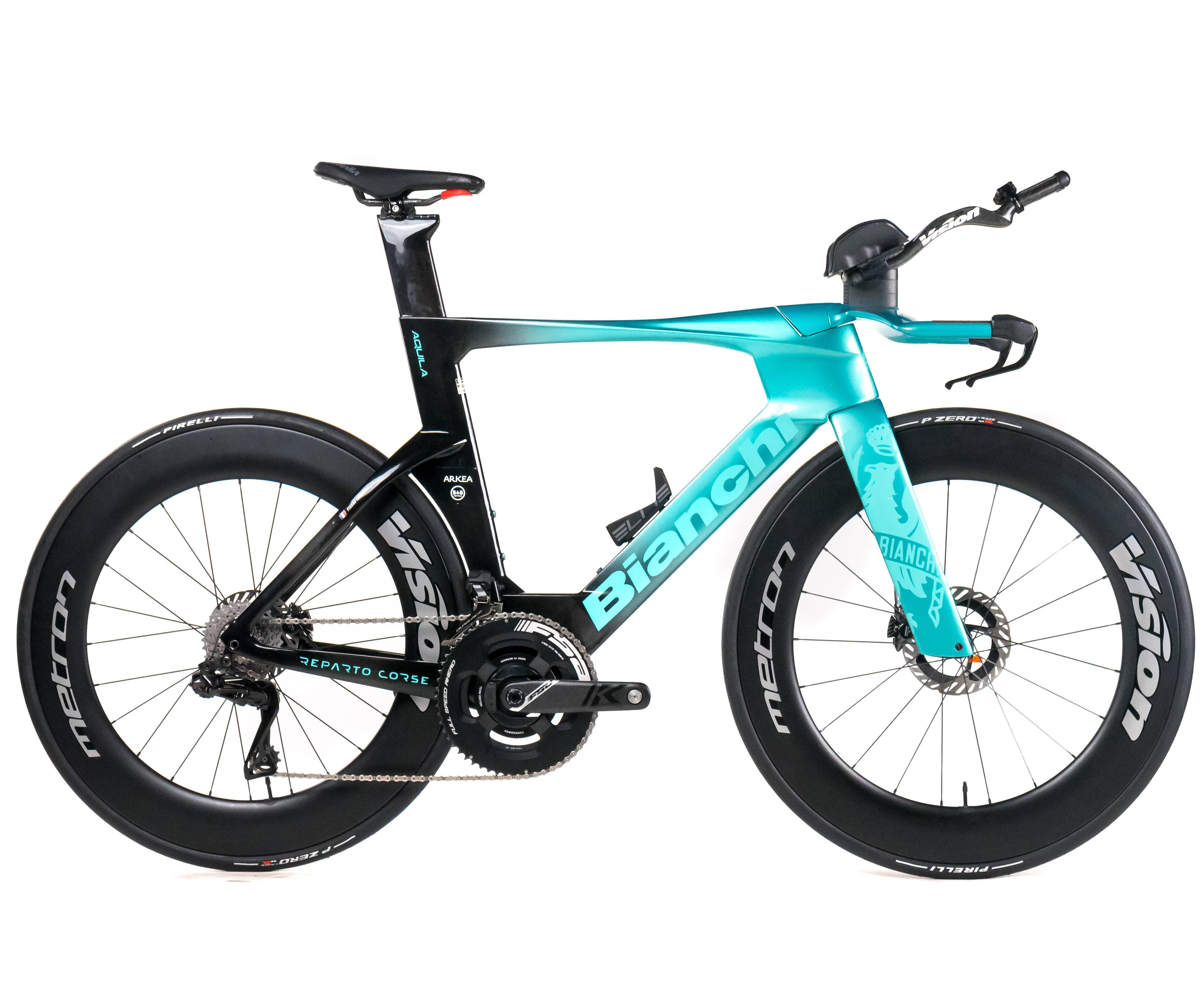 Bianchi Aquila RC Disc 2025 Team Arkéa - B&B Hotels Pierre Thierry size L Shimano Dura-Ace Di2 2x12sp - Bikeroom / l / team arkéa - b&b hotels