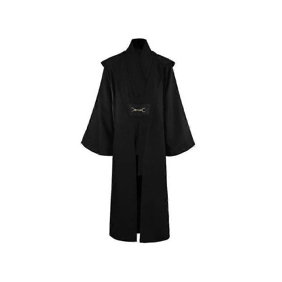 (L, Black) Jedi Master Cosplay Costume Full Set