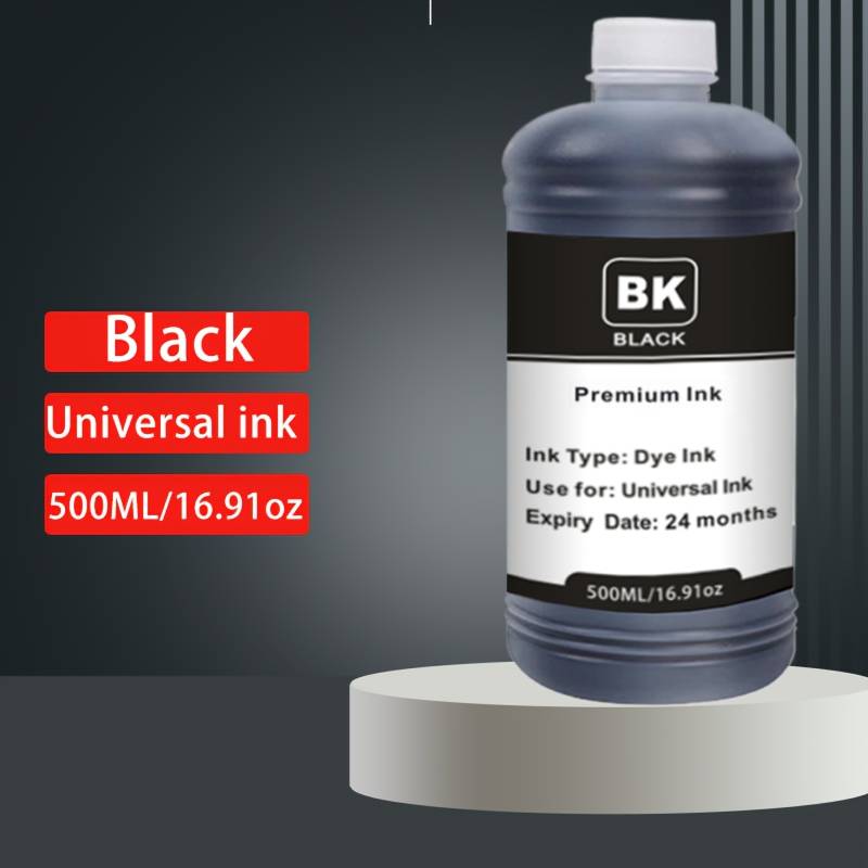 TEMU 16.91oz/500ml Dye-filled Ink Is Suitable For /epson/brother/ Printer Cartridges