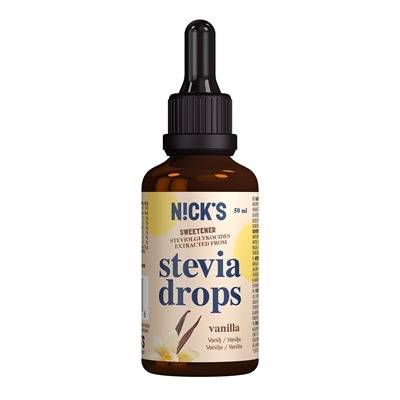 NICKS Stevia Drops Vanilla, 50 ml