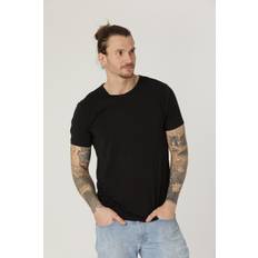 Sort bambus t-shirt til m�nd, str. 2XL