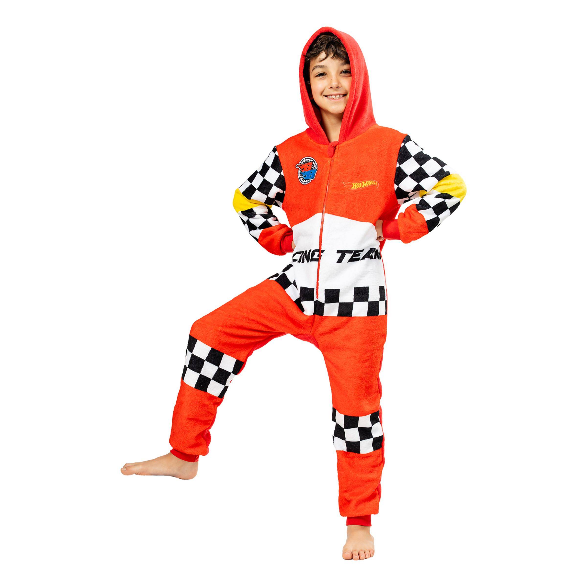 Onesie Hot Wheels&trade; Børnekostume - X-Large