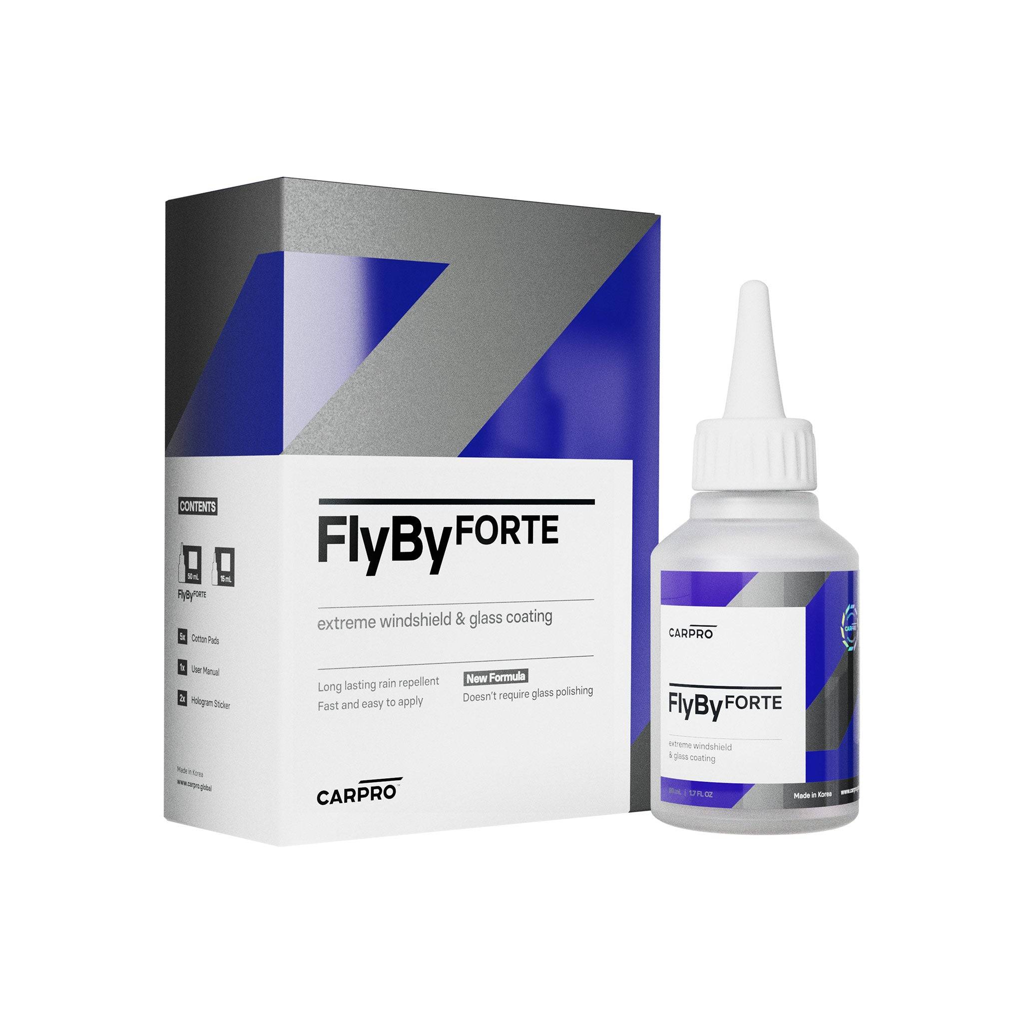 CarPro "FlyBy FORTE" Windshield & Glass Coating Glass Sealant - 50ml
