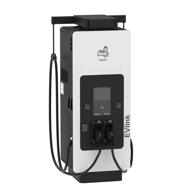 Schneider 150 kw dc, 2x ccs2, credit card reader