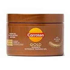 Carroten Gold Tanning Gel, 150 ml - Solbränna Accelerator Gel med Skimrande Pärlor