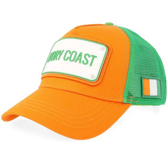 FIFA - Orange trucker Keps - Fifa World Cup 26 Team Cap Ivory Coast A-Frame Trucker @ Hatstore