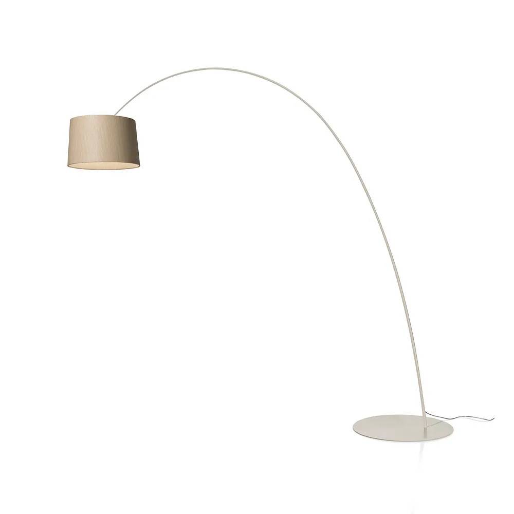 Foscarini Twiggy Elle Wood MyLight golvlampa greige