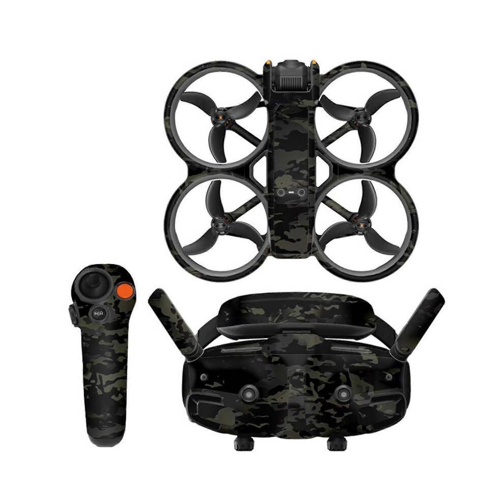 (A) 1 Set Drone Sticker for DJI Avata 2 Waterproof Sun Resistant Removable Anti-scratch Quadcopter