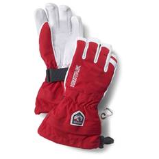 Hestra Army Leather Heli Ski JR - 5 Finger Red (6 6) (6)