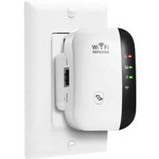 Wifi nätverk repeater trådlös signalförstärkare liten bröd routing extender 300m relä repeater uk plug