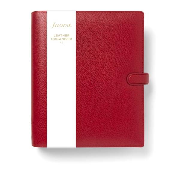 Filofax Finsbury A5 Systemkalender Scarlet