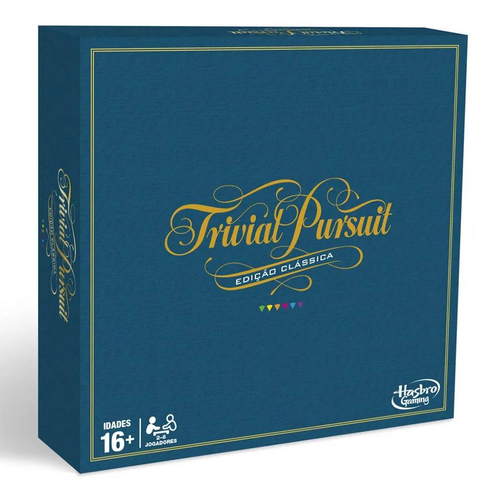 Hasbro Trivial Pursuit Classic Edition Brætspil Portugisisk