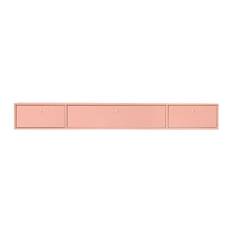 Mistral AV TV-Modul m. Klaplåge og 2 Skuffer Dusty Rose 74