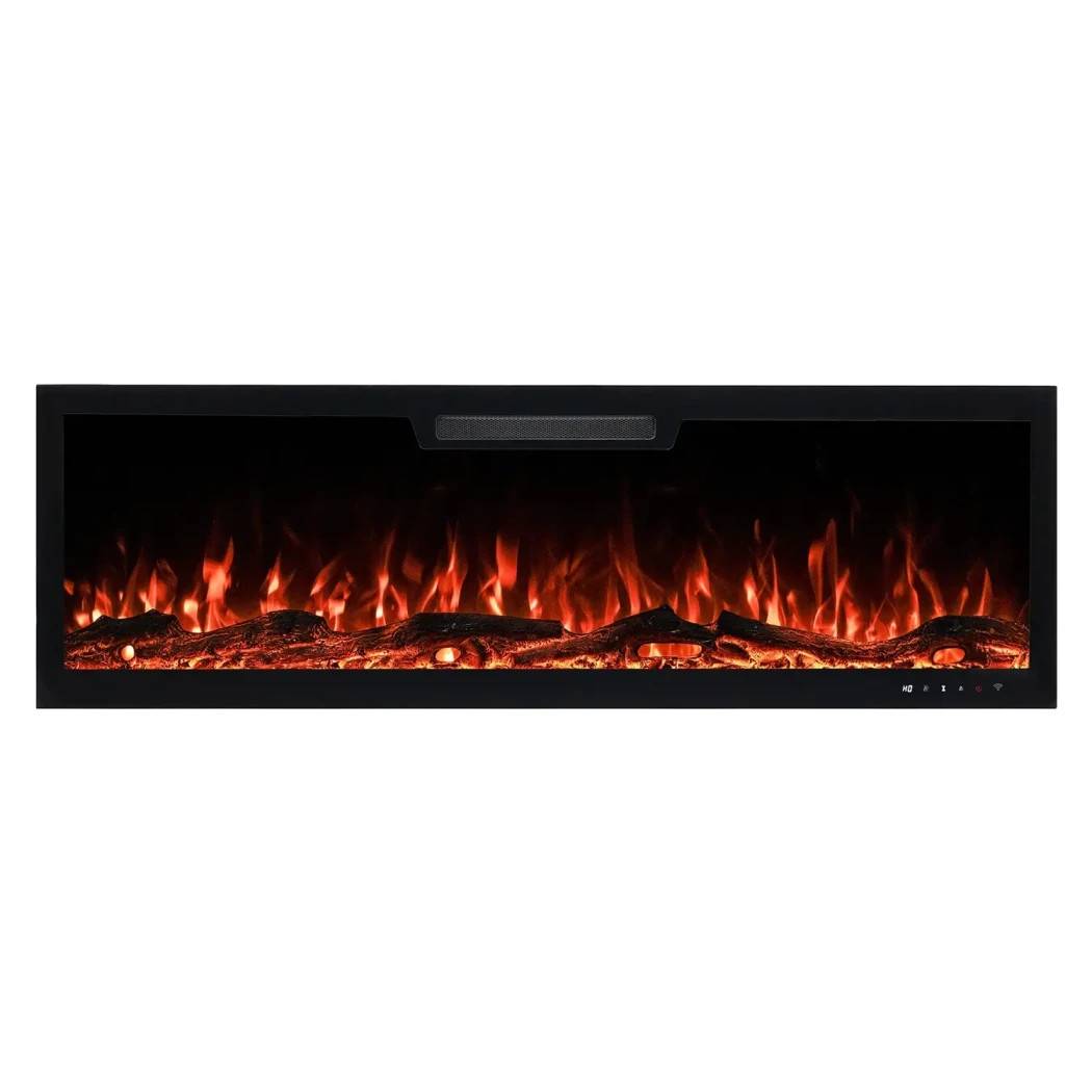 Elite 127 cm – Indbygningselpejs