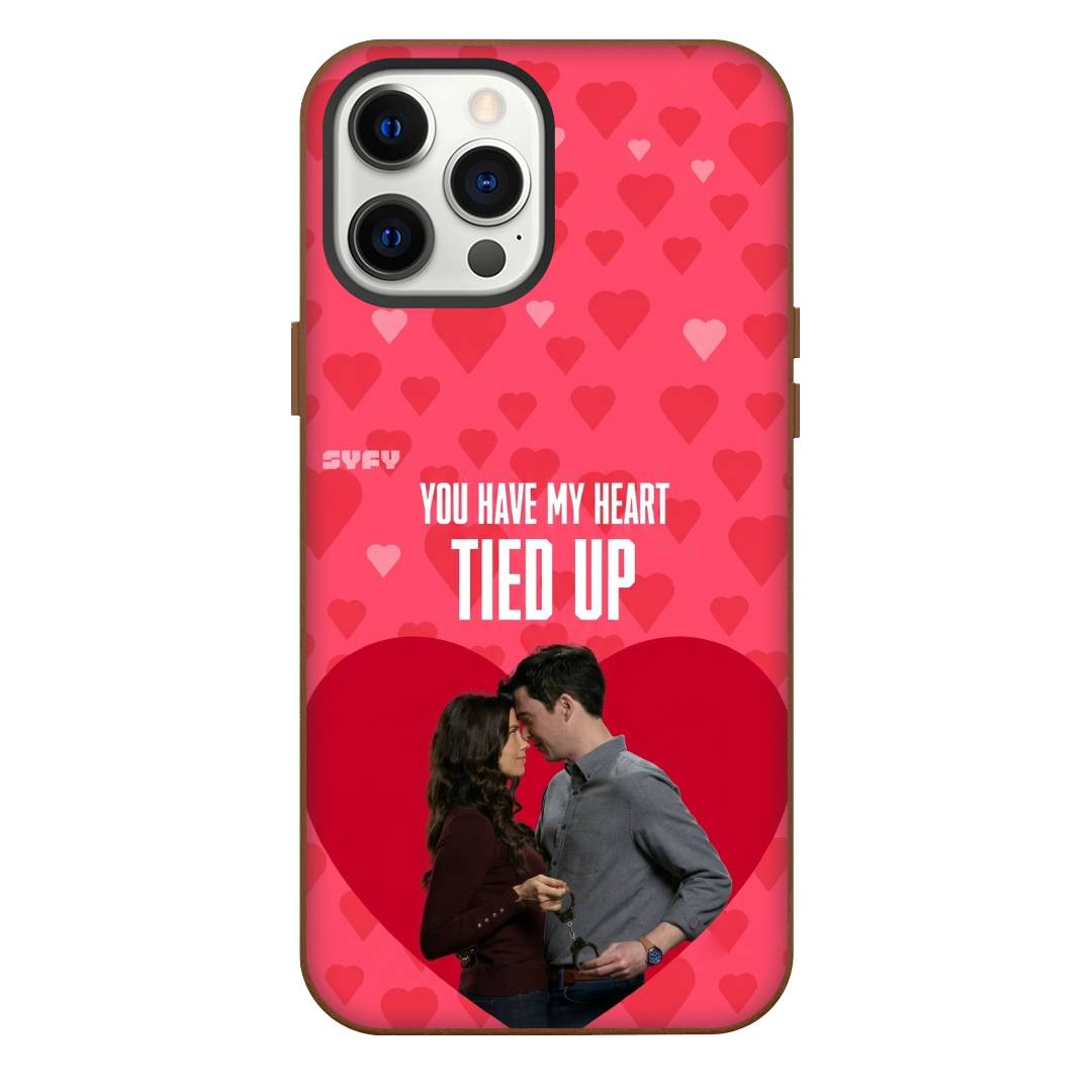 Resident Alien Phone Case For iPhone Samsung Galaxy Pixel OnePlus Vivo Xiaomi Asus Sony Motorola Nokia - Ben Hawthorne And Kate Hawthorne Heart Phrase Poster.