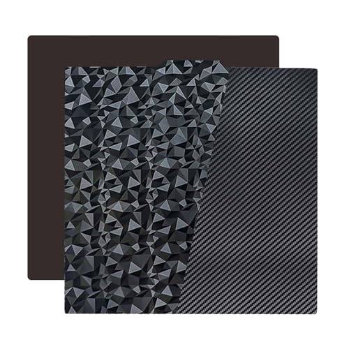 IdeaFormer-byggplatta för 3D-skrivare, PEO, PET, magnetisk, fjäderstålskikt, 235 x 235 mm, dubbelsidig, glatt PEO-PET-platta för Ender 3/3 Pro/3 Neo/3 V2/5 eller Elegoo Neptune 2/3/4/Pro.