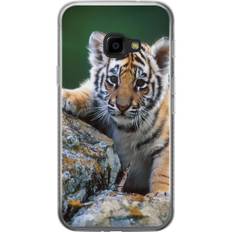 Samsung Galaxy Xcover 4 Gennemsigtigt Telefoncover Tiger