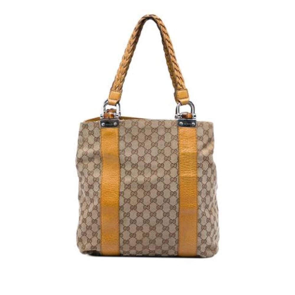 Gucci Vintage Pre-owned Vintage Tote Bag - Vintage - unisex - Beige - ONE SIZE - Uld