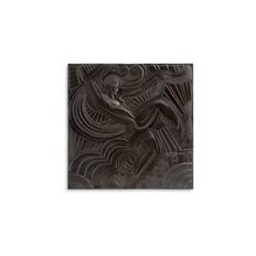 Folies Bergere väggdekoration bronze finish - Brun (B: 131 x H: 131 x D: 4,5 cm)