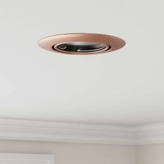 vidaXL Spotlights med strålkastare Koppar 9 x 9 cm Metall
