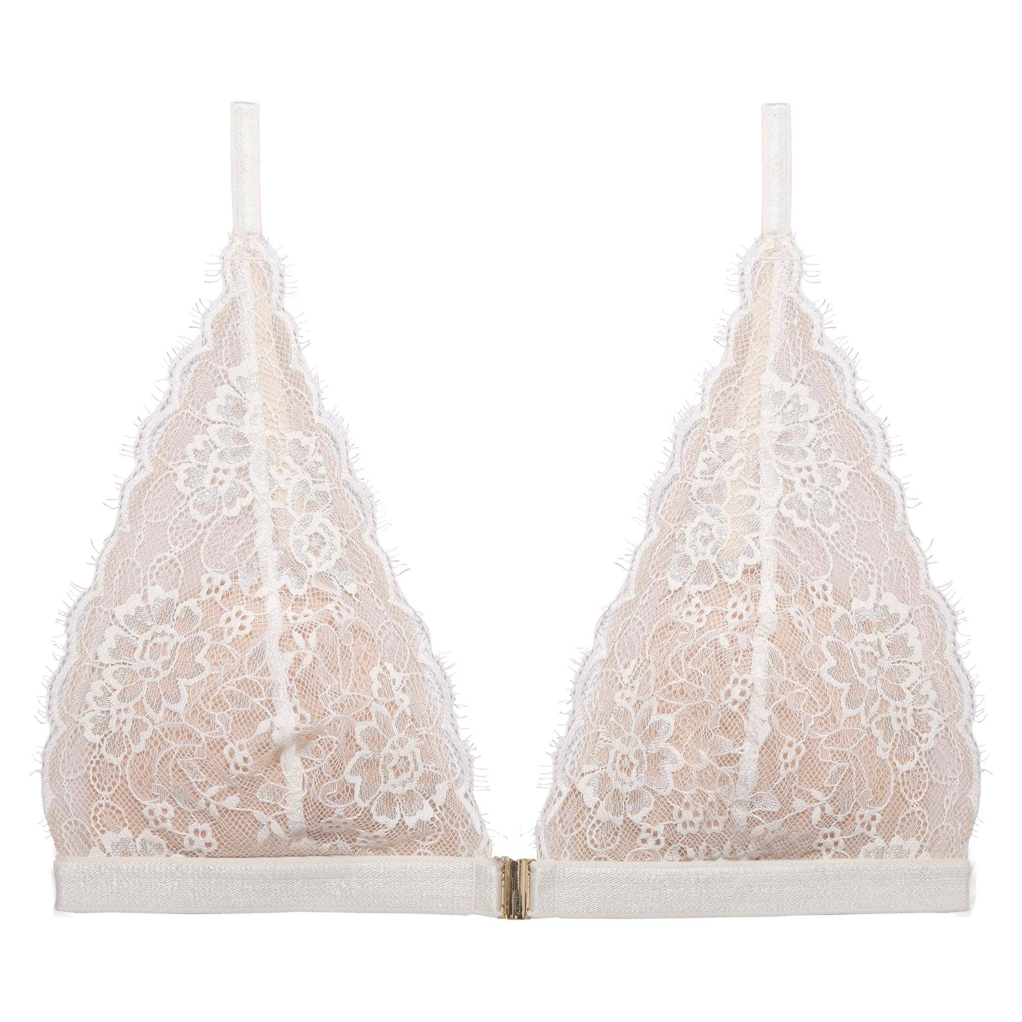 AMY BRA WHITE - L