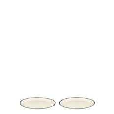 SERAX Plate Dé Set/2 |White |Ø 17.5 cm