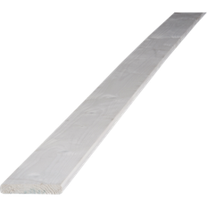 Udhængsbrædder høvlet og grundmalet 16x93 mm x 5,1M