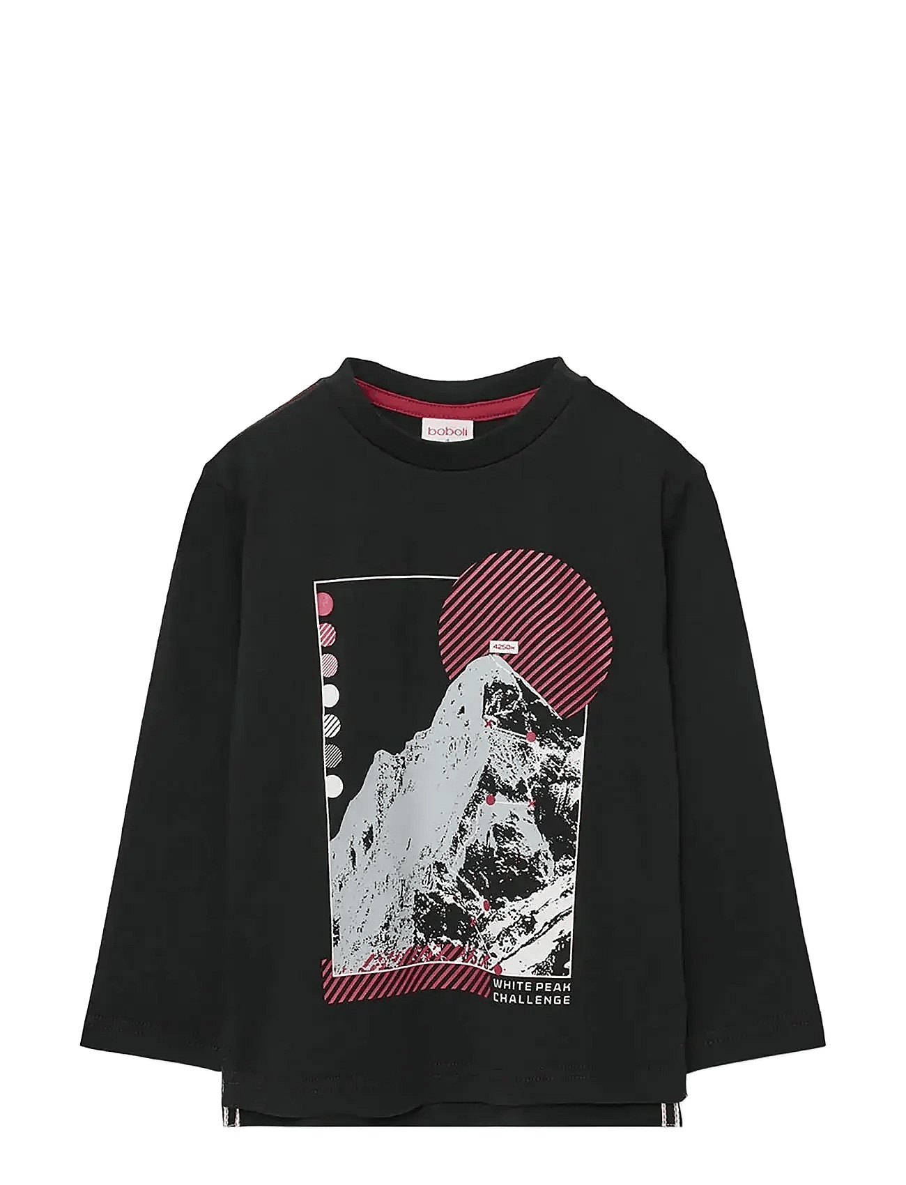 Boboli Knit T-Shirt - Black - 110