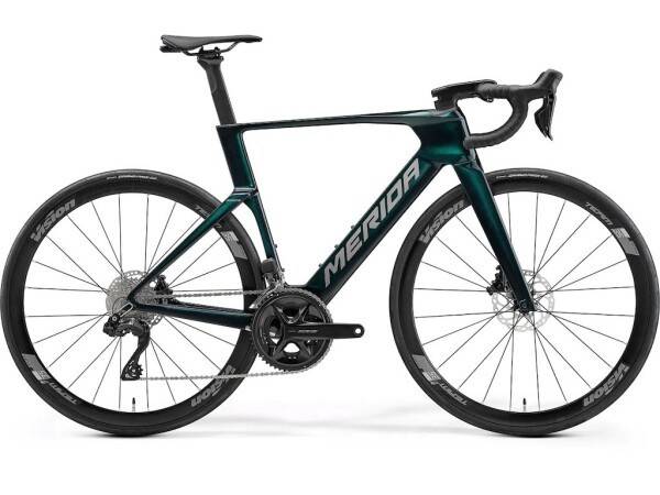 Merida Reacto 5000 racercykel carbon halo green/ud/slate grey - Cykelstørrelse XX-Small
