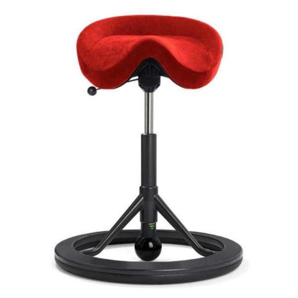 Backapp Smart, Black Grey, Alcantara Goya Red, Black Ball