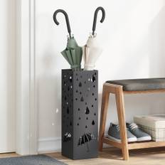 Paraplyställ Svart Metall Medium Mönster Svart Paraplyställ