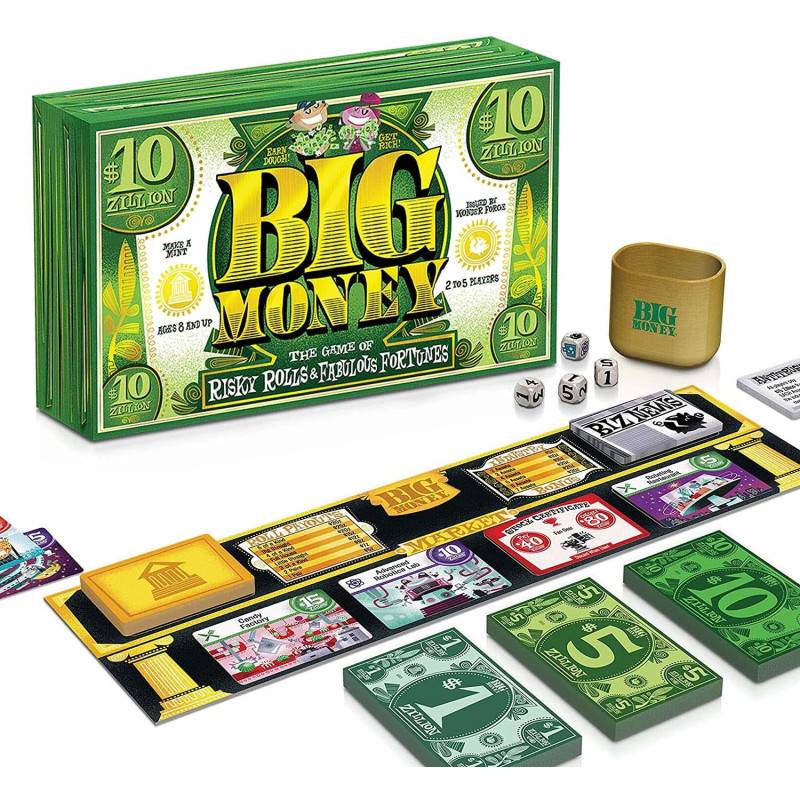 Ravensburger Big Money Familien-Brettspiel für Kinder ab 8 Jahren –...