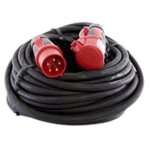 Skarvkabel CEE 32A 3-fas IP44 5G6 25m