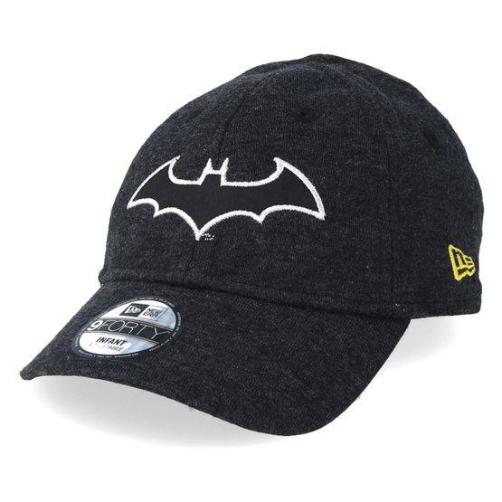 New Era - Svart adjustable Keps - Kids Batman Infant 9Forty Jersey Black Adjustable @ Hatstore