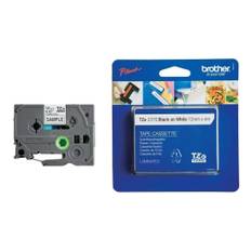 BROTHER Tape TZE-231S 12mm Black on White