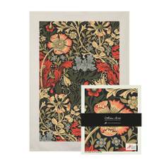 Citronelles - William Morris set kökshandduk & disktrasa Compton blue