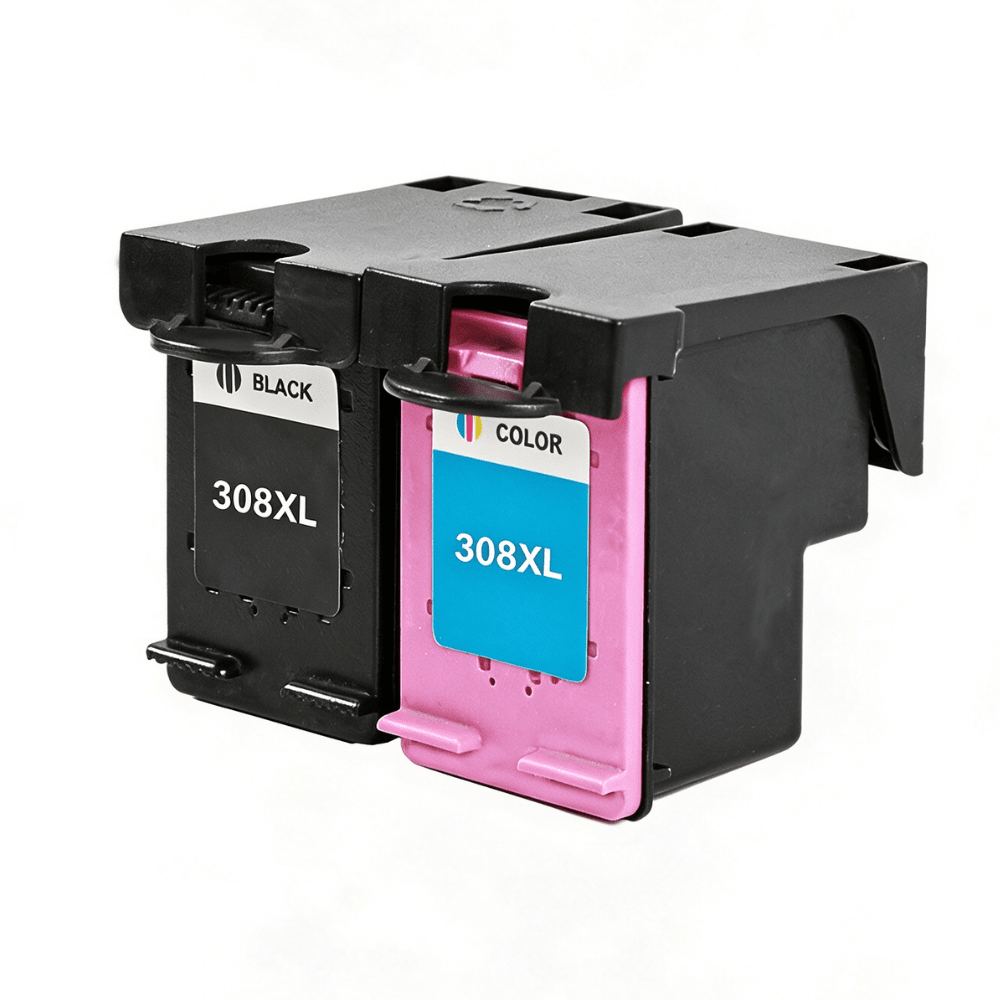 Pakke sæt HP 308XL 1 Sort, 1 farver alternativ 36 ml