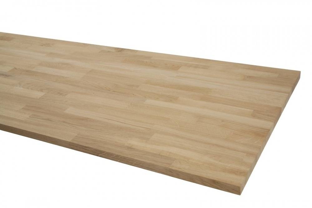 30x1000 mm. Egetræ bordplade.