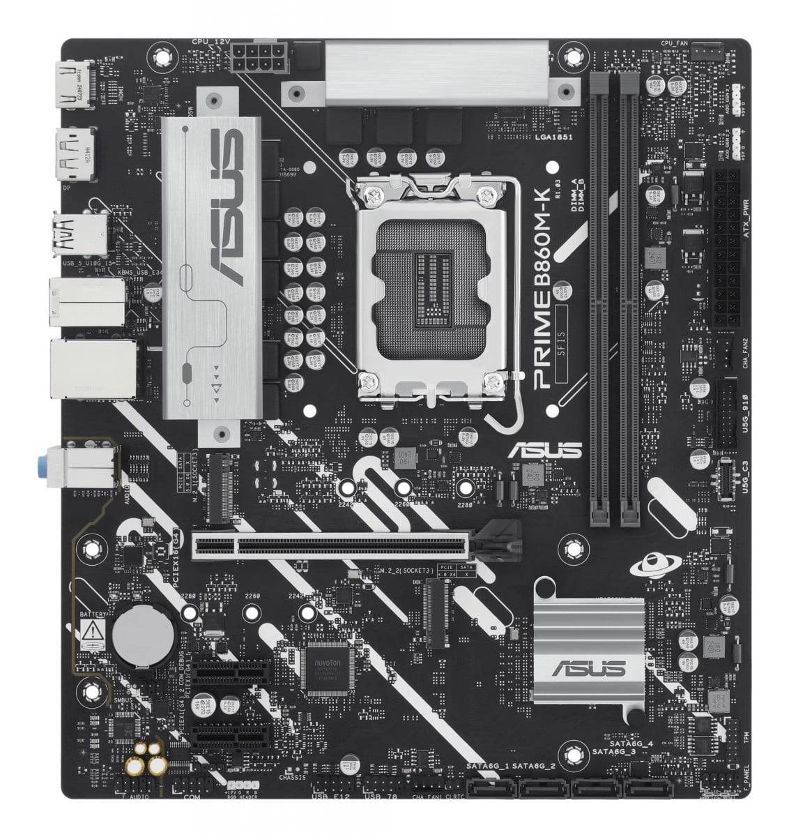 ASUS PRIME B860M-K Intel B860 LGA 1851 (Socket V1) micro PRIME B860M-K