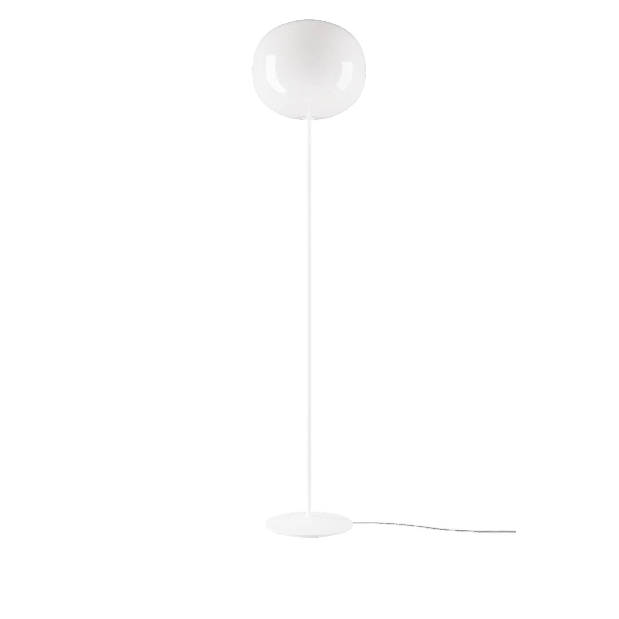 Volum 42 Gulvlampe Lang Glossy White.