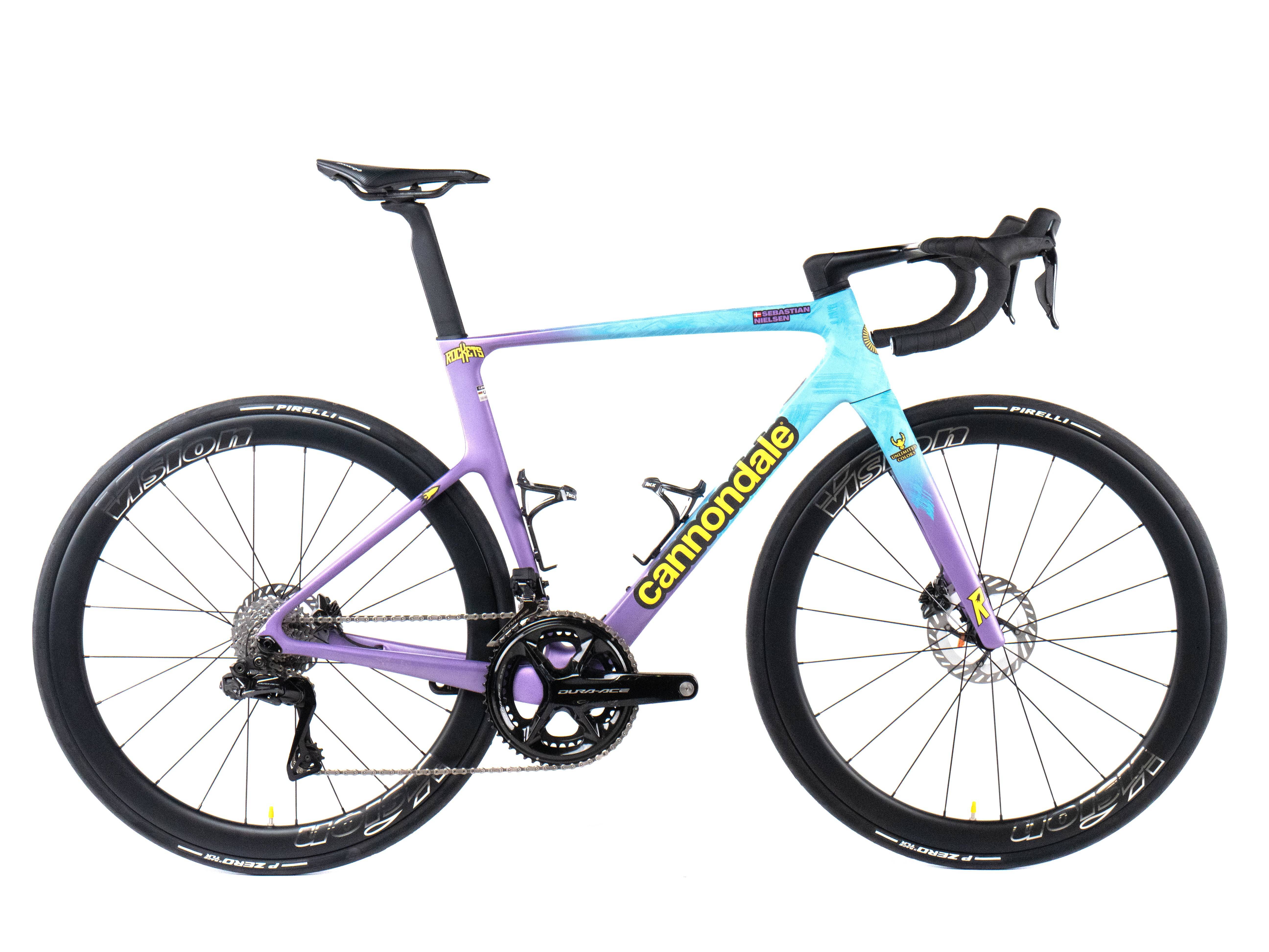 Cannondale Supersix Evo 2025 Sebastian Nielsen size 54 Team Unibet Tietema Rockets Shimano Dura-Ace Di2 2x12sp - Bikeroom / 54 / team unibet tietema rockets