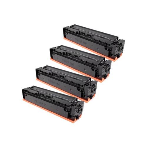 Gilford - 4-pack - svart, gul, cyan, magenta - kompatibel - tonerkassett (alternativ för: HP 203X)