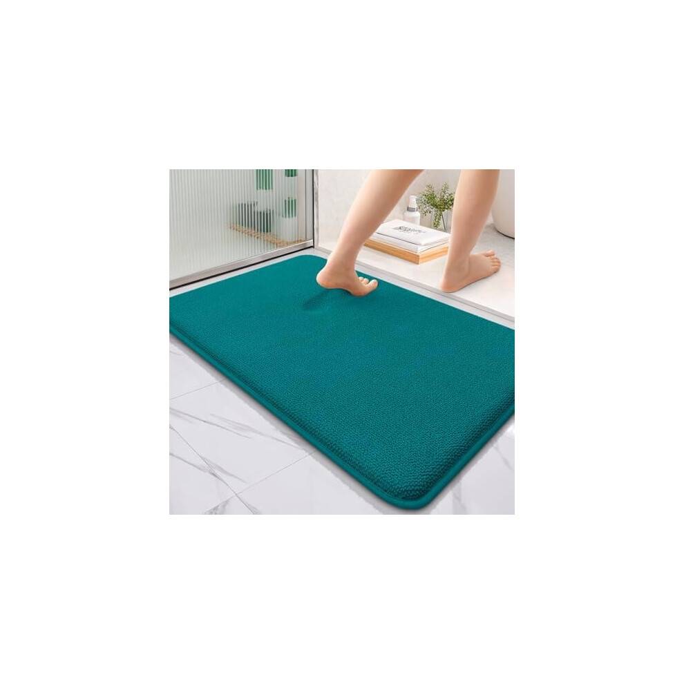 Bademåtte i memoryskum, 86 x 61 cm, ekstra blød og absorberende